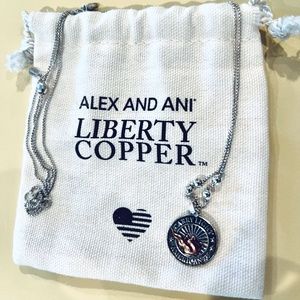 ALEX AND ANI Limited Edition Liberty Copper necklace! BRAND NEW!